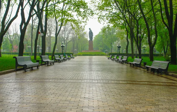 Spring, Kiev, Shevchenko Park