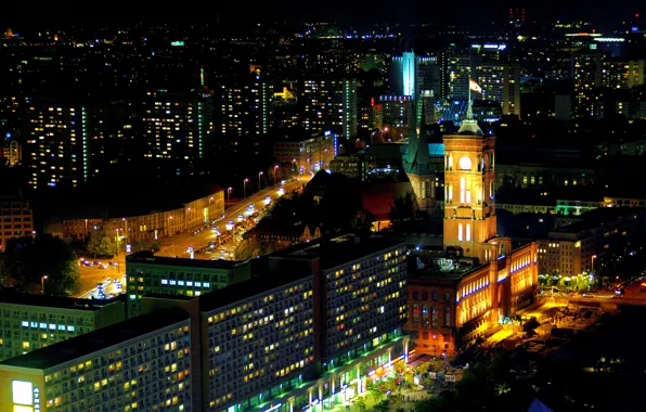 Night, Germany, Germany, night, Berlin, Berlin