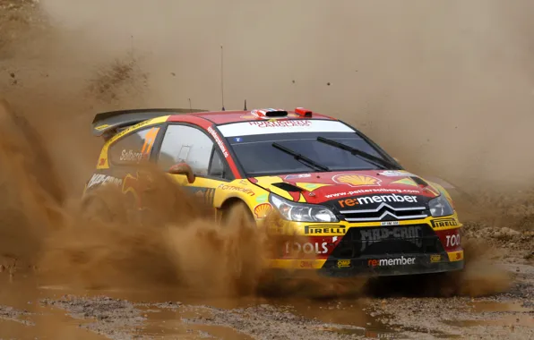 Picture Auto, Sport, Dirt, Citroen, Squirt, WRC, Solberg, Rally