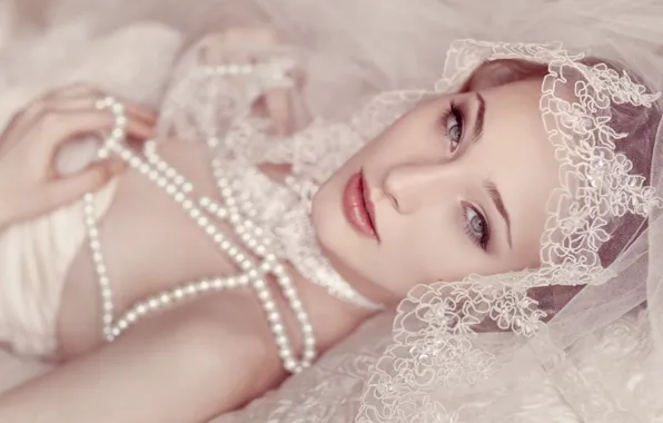 Picture look, face, model, the bride