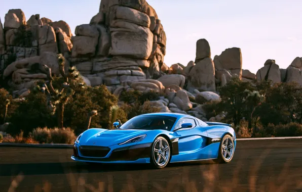 Supercar, 2018, Rimac, electric car, C-Two, California Edition