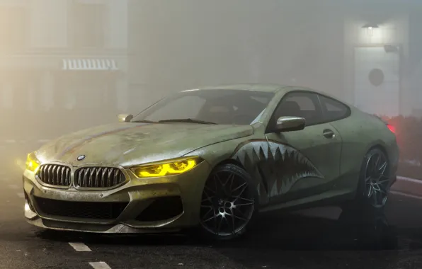 Picture rendering, BMW, 8-Series, BMW M8, M850i, by Alexander Lukyanenko