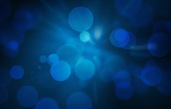Circles, blue, abstraction, background, Wallpaper, wallpapers