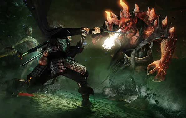 Game, devil, weapon, katana, ken, blade, samurai, asian