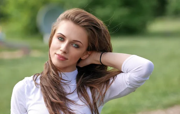 Picture summer, look, face, hair, cutie