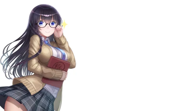 Picture girl, anime, pretty, japanese, skirt, bishojo, seifuku, Sanga Was The Parking