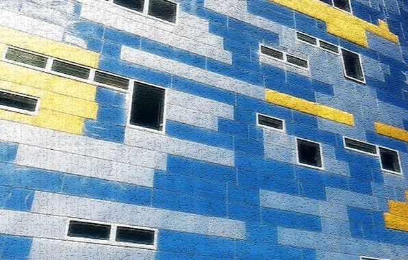 Abstraction, wall, pattern, figure, color, relief