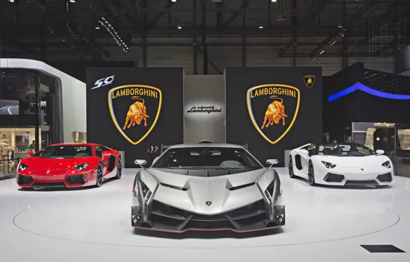 Lamborghini, veneno, Lamborghini Veneno, the Geneva motor show, Geneva Motor Show