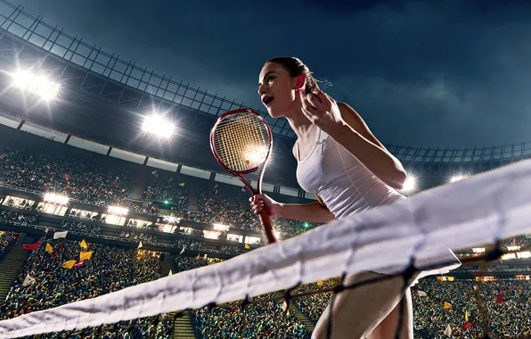 Picture sport, tennis, teen, tournament, tennis ball, tennis net, tennis racket
