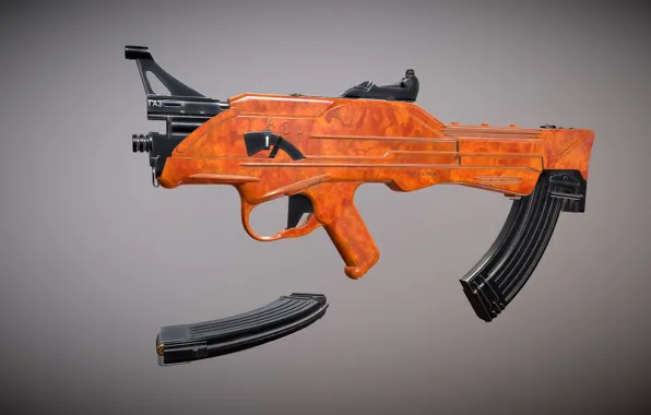 USSR, TKB-022ПМ, Herman Korobov, An experienced automaton, Bullpup