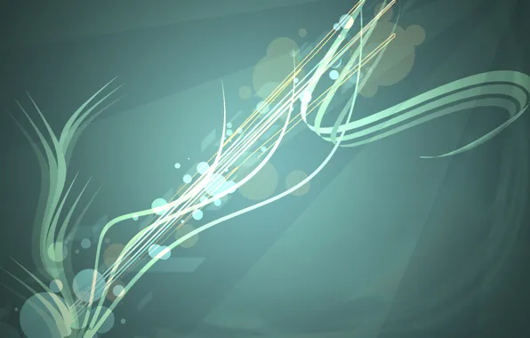 Strips, circles, abstraction, curves, line