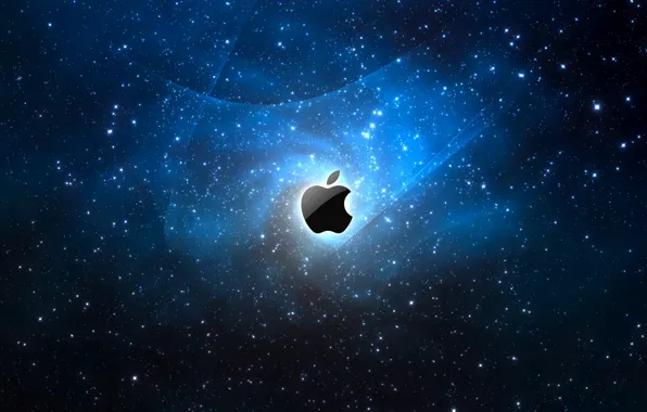 Picture apple, space, mac, hi-tech