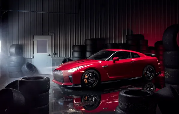 Garage, GTR, supercar, Nissan, GT-R, Track Edition, 2017