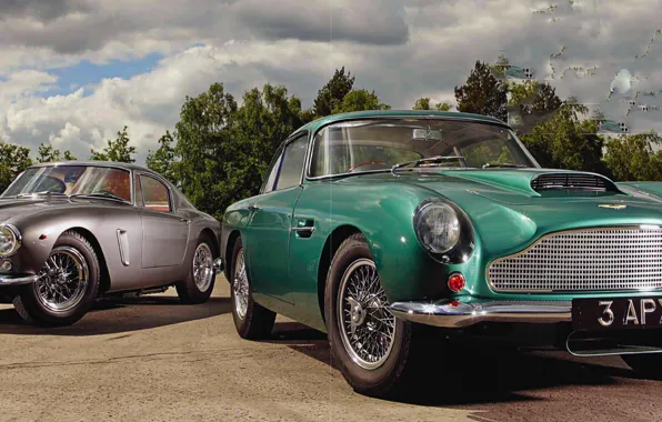 Aston, Martin, Ferrari, 250 GT, DB4, SWB