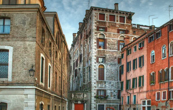 Street, building, home, Italy, Venice, Italy, street, Venice