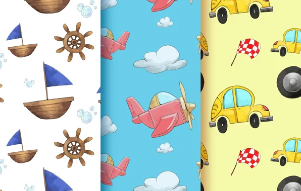 Wallpaper, texture, children's room