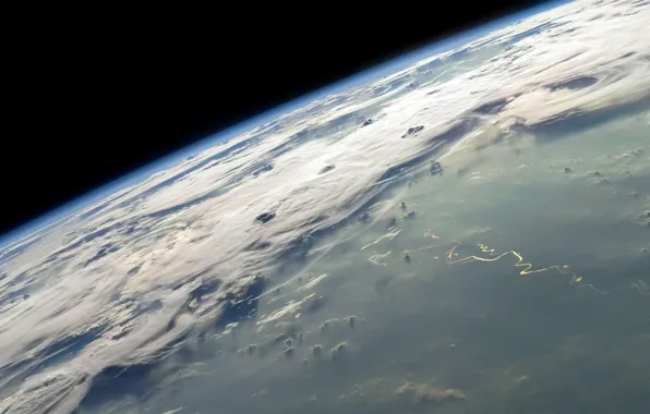 Space, earth, orbit