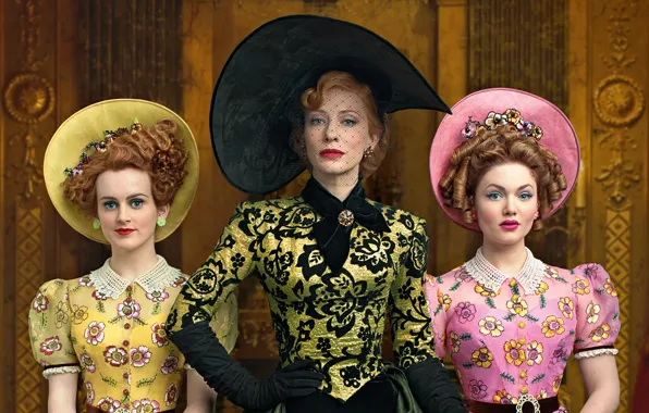 Picture Anastasia, Cinderella, Cinderella, Cate Blanchett, Holliday Grainger, stepmom, Sophie McShera, Drizella