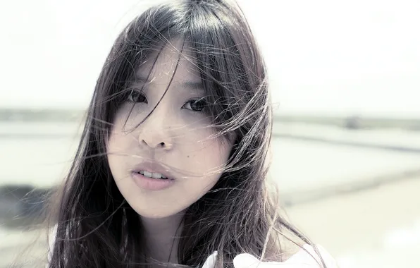 Girl, portrait, Asian