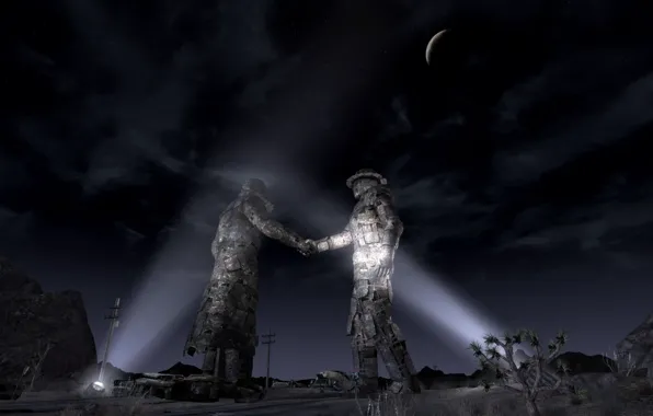Fallout, handshake, NKR, Fallout new vegas