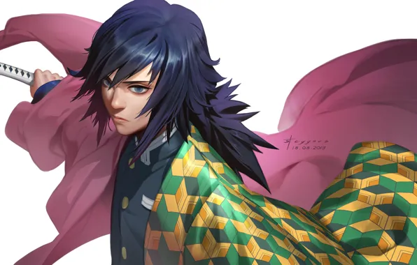 Guy, Art, Demon Slayer Kimetsu no Yaiba, Killer of demons