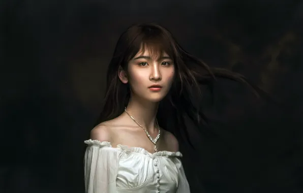 Look, girl, portrait