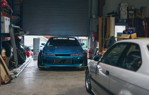 Garage, Silvia, Nissan, Drift, Nissan Silvia