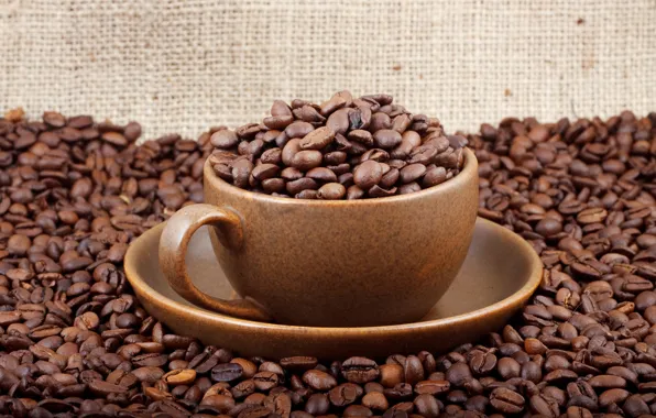 Macro, mood, mood, grain, coffee, mug, Cup, Cup