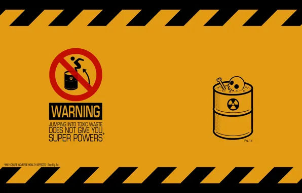 Warning, minimalism, waste, barrel, toxic