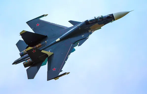 The sky, Su-30CM, Su-30SM