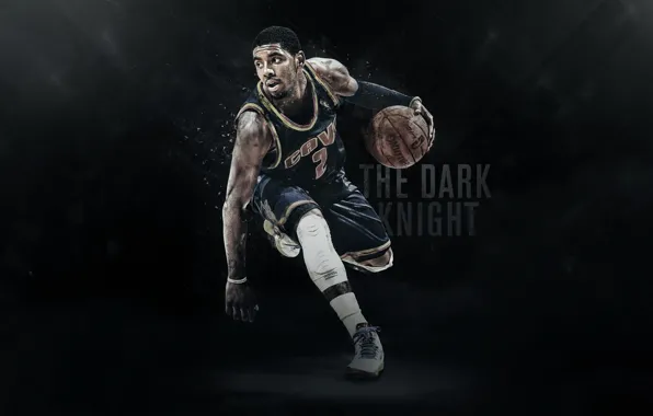 Picture The ball, Basketball, NBA, Cavaliers, Cleveland, Dark Knight, Kyrie Irving
