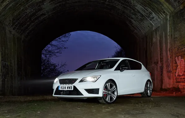 Picture White, Leon, 280, SEAT, Cupra