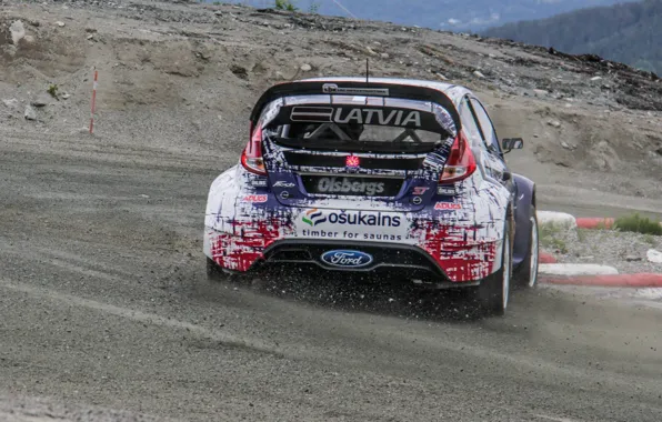 Turn, skid, ford, wrx, fiesta, the curb, worldrx, rally cross