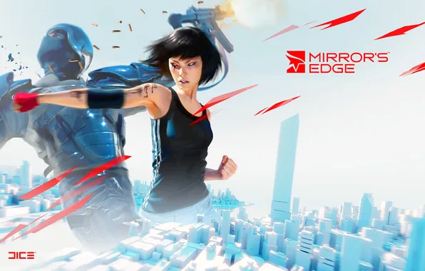 Picture fight, Mirrors Edge, faith, finally the game!