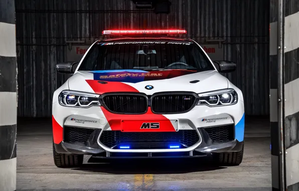 Picture MotoGP, flashers, Safety Car, BMW M5