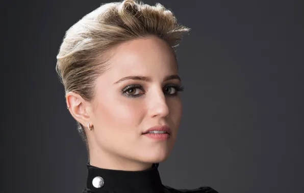 Picture face, blonde, actress, Dianna Agron