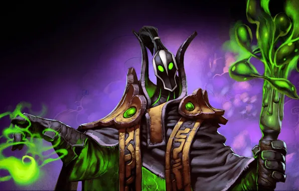 Magic, art, staff, Dota 2, Rubick, Grand Magus