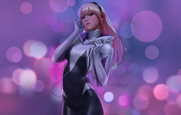 Marvel, Marvel Comics, Comics, Gwen Stacy, Spider-woman, Marvel, Edge of Spider-Verse, spider woman