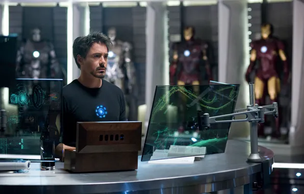 Picture man, actor, Iron man 2, Tony