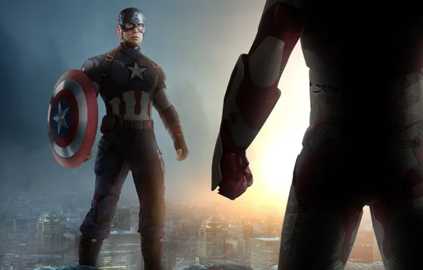 Team, Captain America, Captain America, Civil War, The split of the Avengers