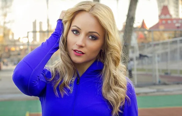 Eyes, sport, hair, portrait, Reebok