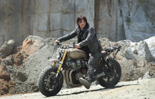 Bike, The Walking Dead, The walking dead, Norman Reedus, Daryl