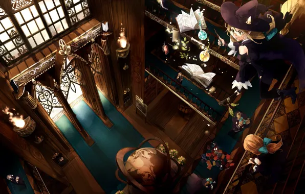 The building, art, witch, sofy