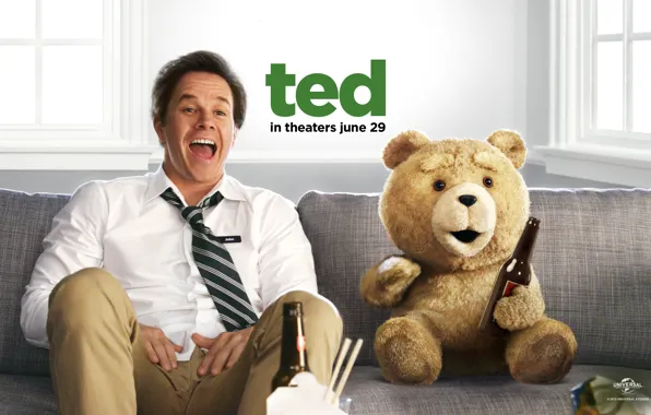 Picture Mark Wahlberg, Mark Wahlberg, John, Ted, The third wheel