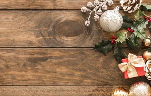 Decoration, New Year, Christmas, Christmas, wood, New Year, decoration, Merry