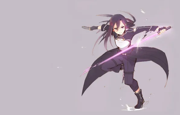 Background, art, Sword Art Online, Kirito, Kirito