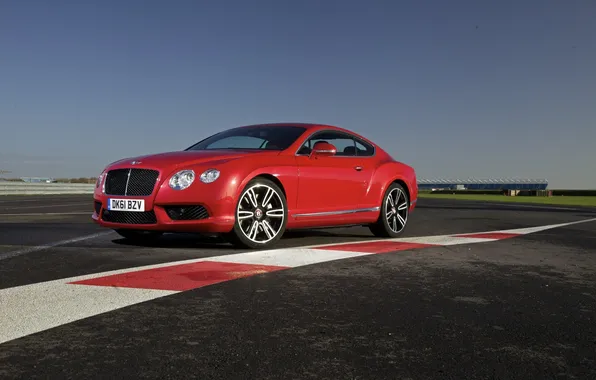 Picture machine, the sky, 2012 Bentley Continental GT V8