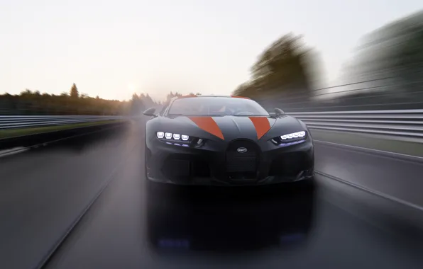 Bugatti, road, speed, Chiron Super Sport