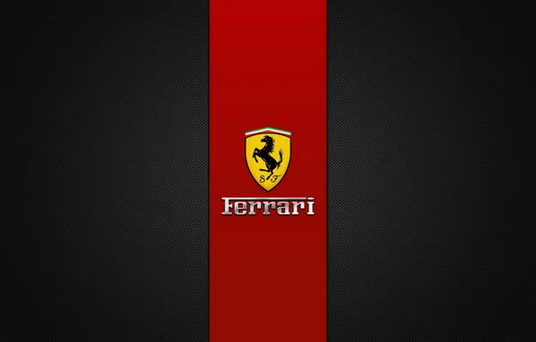 Emblem, ferrari, Ferrari, label