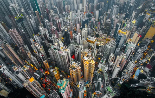 The city, home, China, Hong Kong
